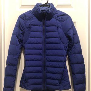 Lululemon Fluff Off Jacket Women's Size 4 in Cobalt Blue